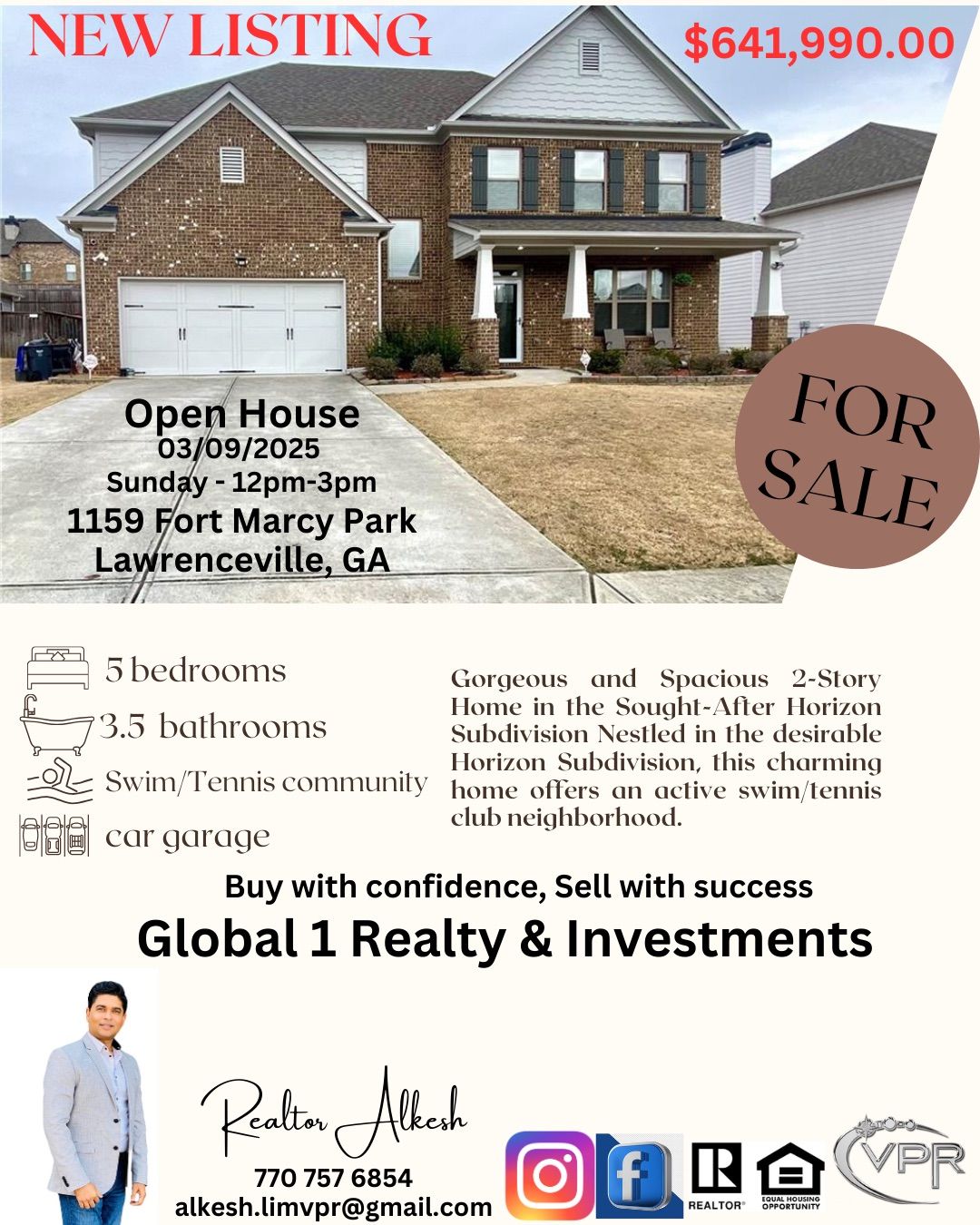 Open House in Lawrenceville GA