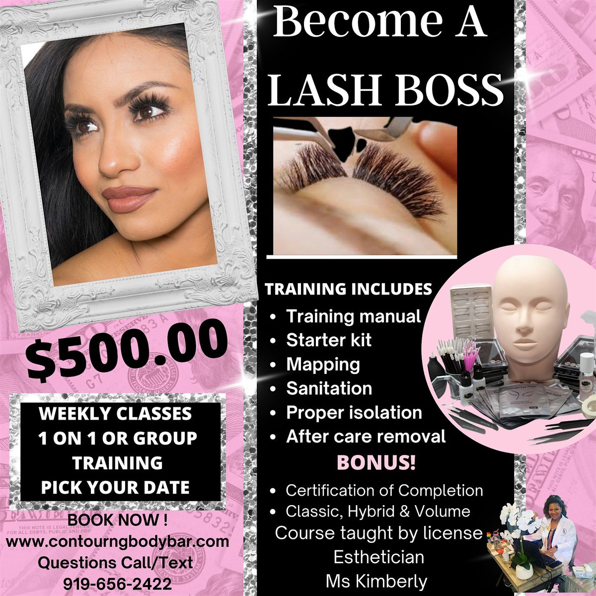 Eyelash Extension Training  and Certification