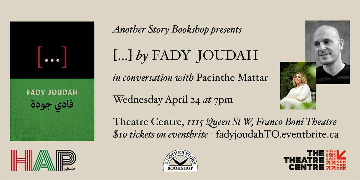 Fady Joudah Toronto launch for [...]