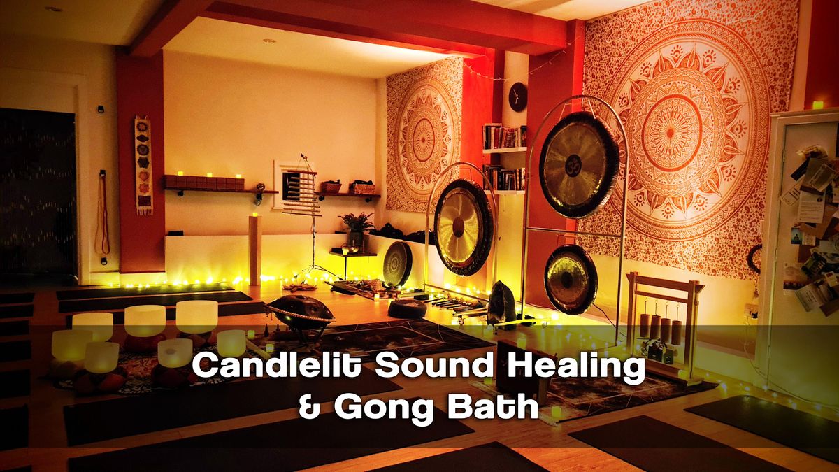 RE-ENERGISE & RECHARGE Candle lit SOUND JOURNEY GONG BATH -Southbourne