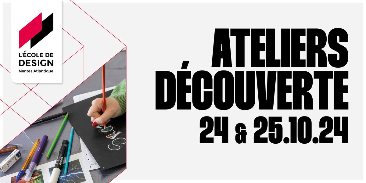 Atelier D\u00e9couverte - Le dessin (num\u00e9rique) du designer produit 9h30 -12h30