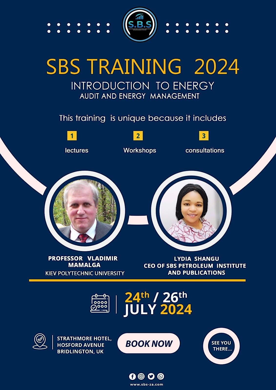 SBS Training 2024: An  Introduction to Energy Audit and Energy Management