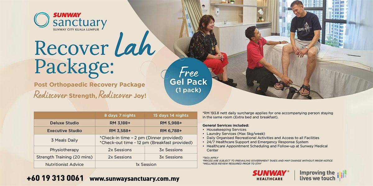 Recover Lah Package - Starting from RM3,188+ (8D7N)