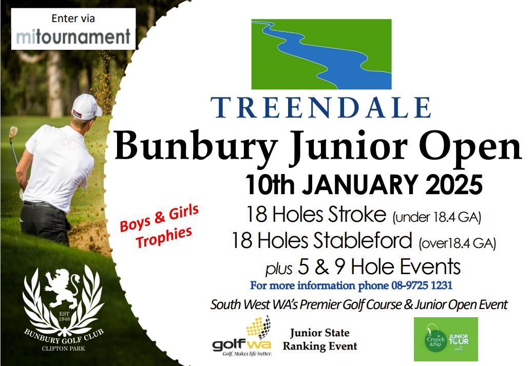 2025 Treendale Bunbury Junior Open 