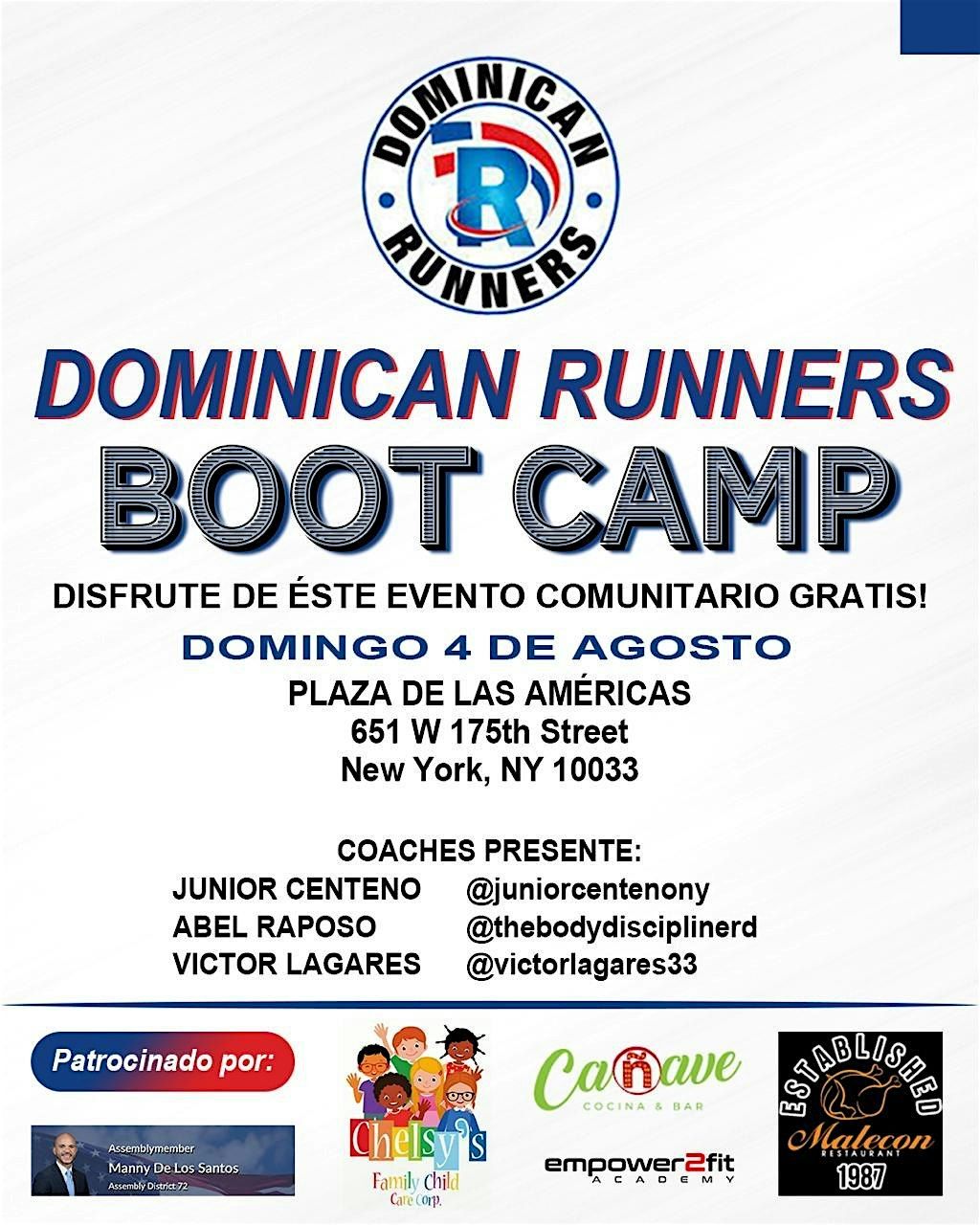 DOMINICAN RUNNERS BOOT CAMP