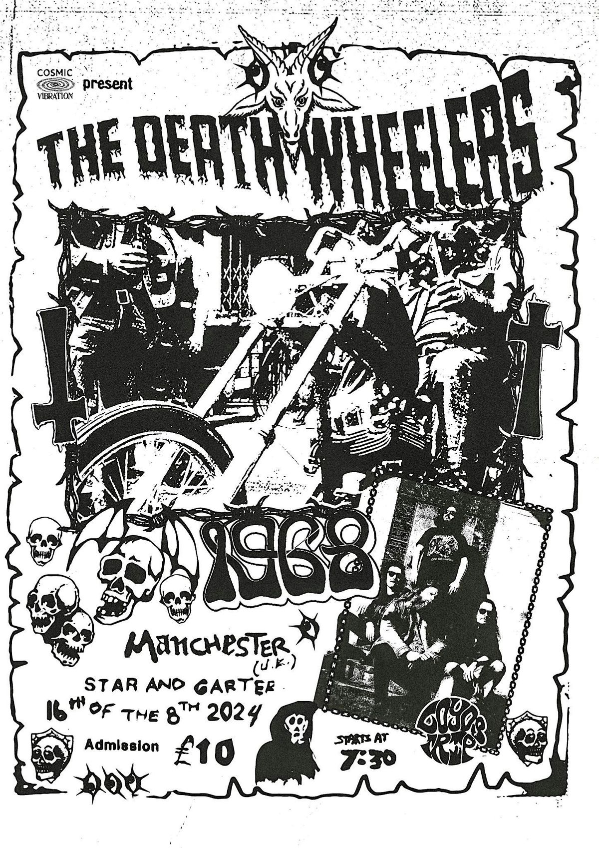 The Death Wheelers \/\/ 1968 \/\/ Loyds Trip @ The Star And Grater Manchester