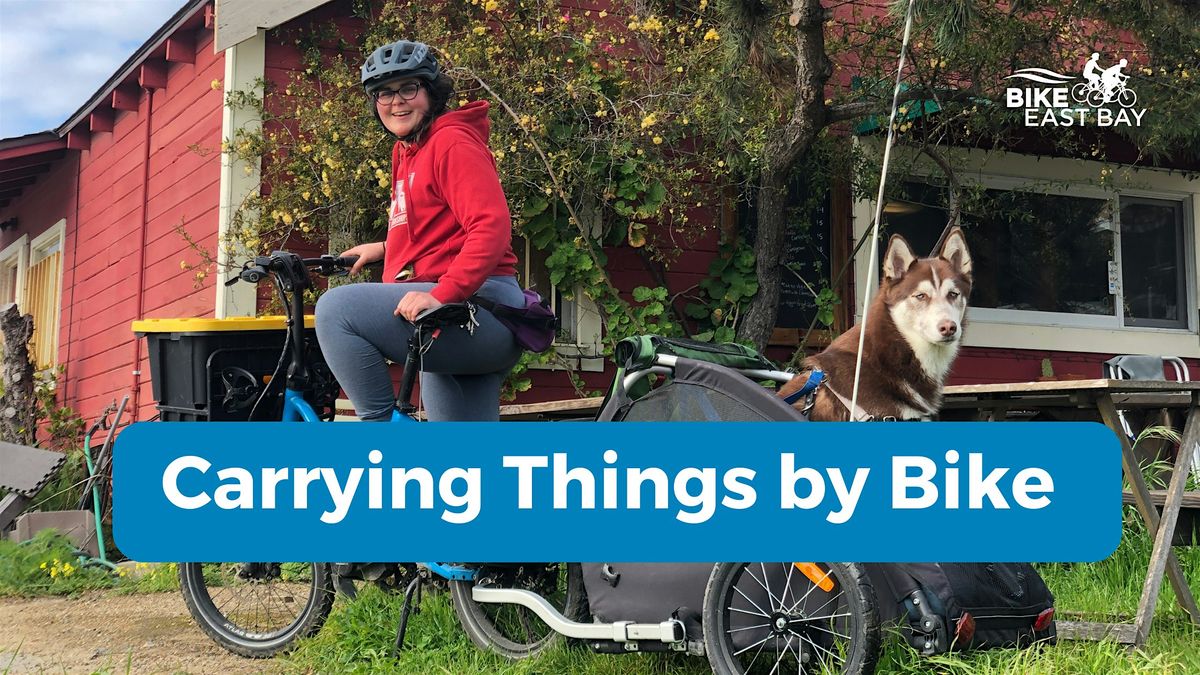 1-Hour Workshop:  Carrying Things by Bike