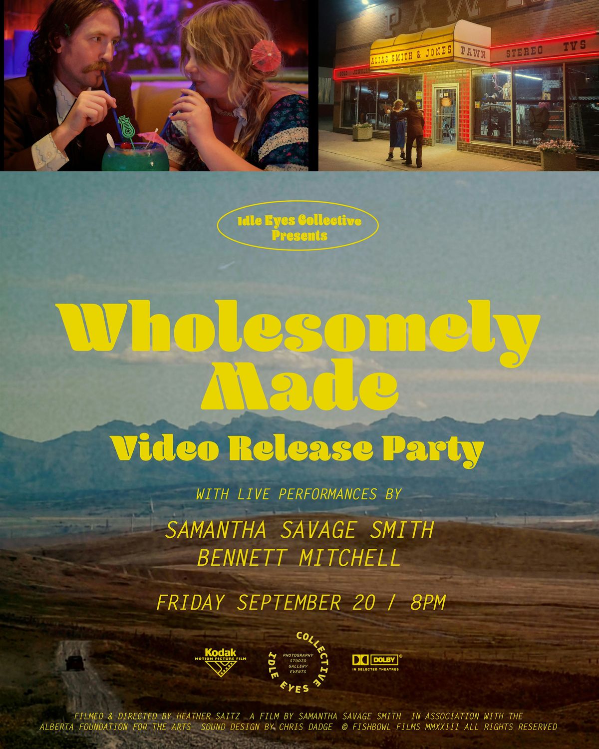 Wholesomely Made Video Release w\/ Samantha Savage Smith + Bennett Mitchell