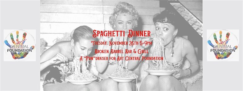 ACF Spaghetti Dinner Fundraiser at Broken Barrel