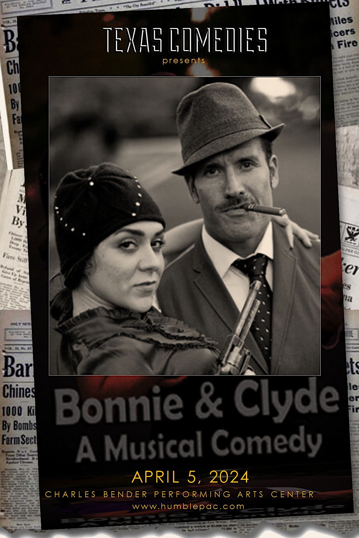 BONNIE AND CLYDE MUSICAL COMEDY