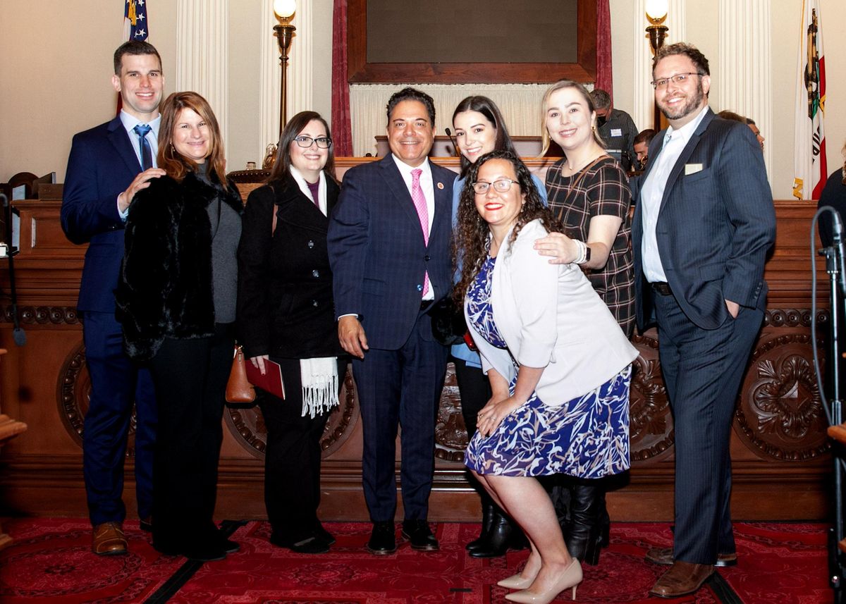 District Swearing In Ceremony of Senator Steve Padilla