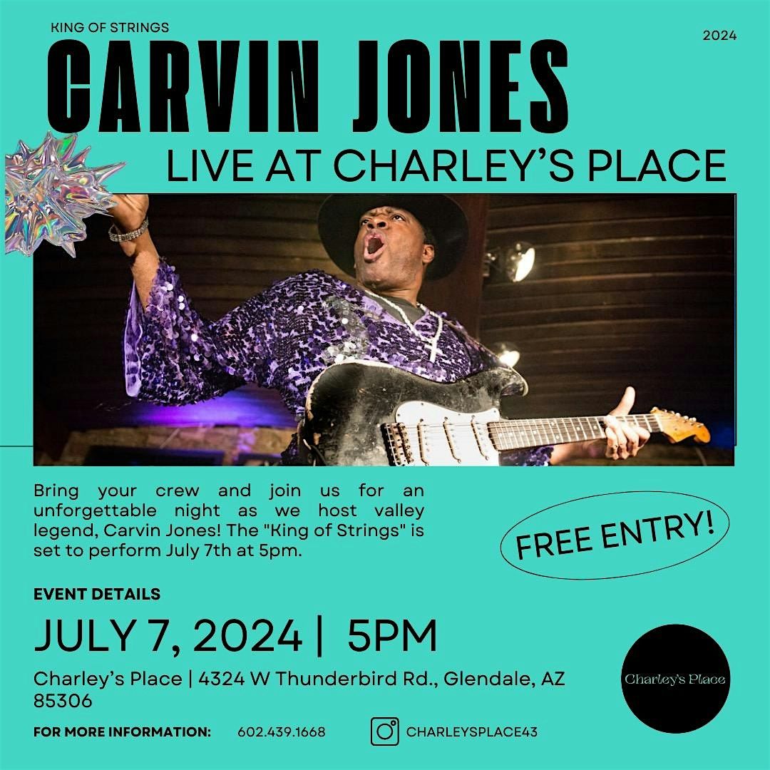 Carvin Jones: King of Strings Live!