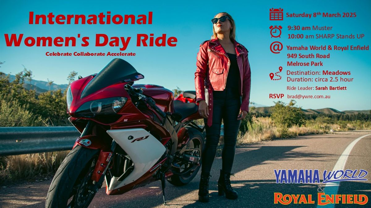 International Woman's Day Ride 