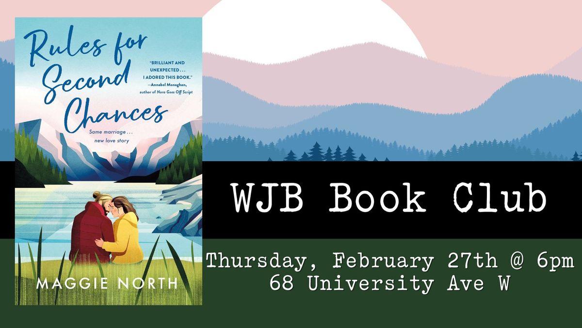 WJB Book Club: Rules for Second Chances