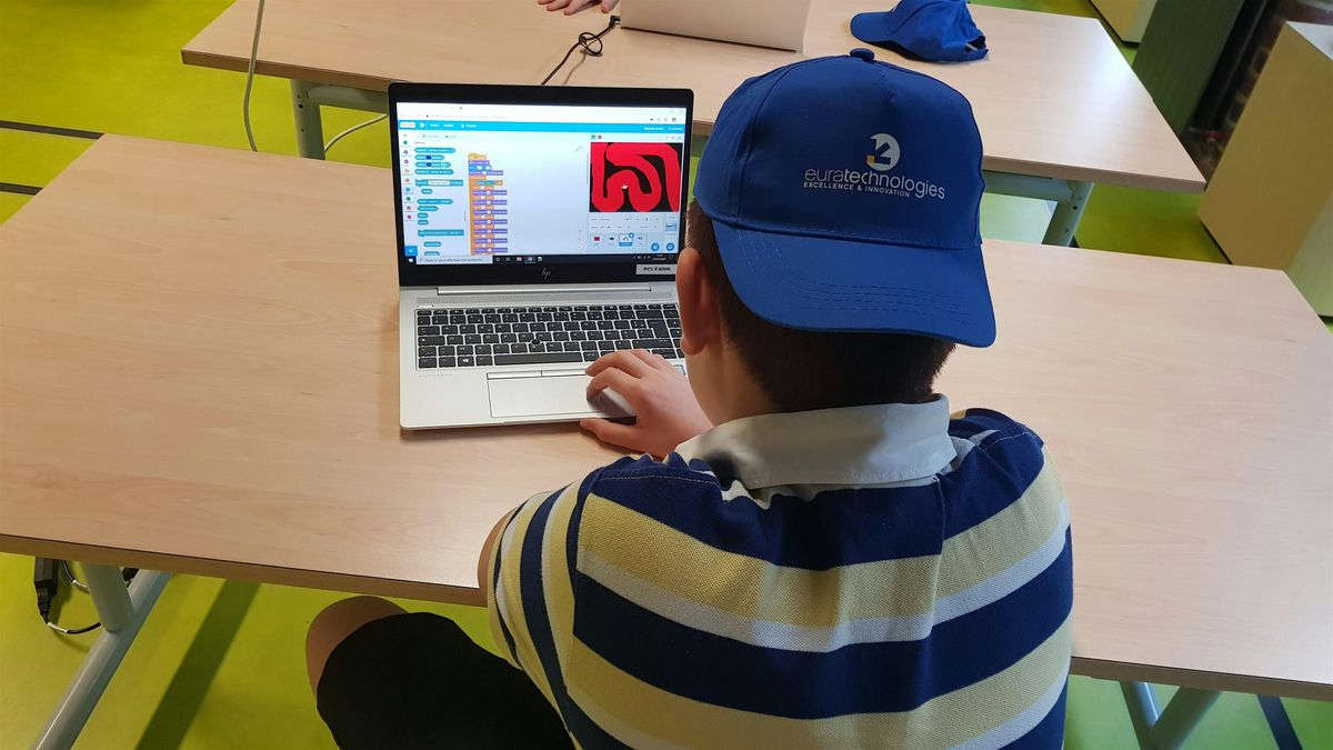 EuraTech'Kids - Atelier cr\u00e9ation de jeux vid\u00e9o avec Scratch (d\u00e9butant)