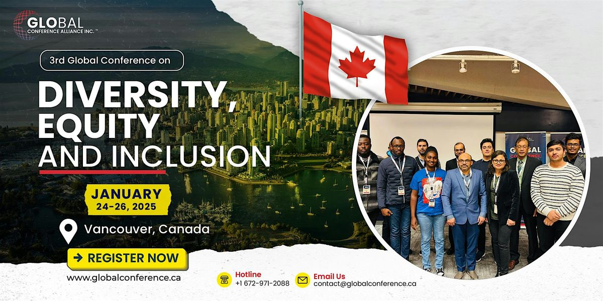 3rd Global Conference on Diversity, Equity and Inclusion (GCDEI)