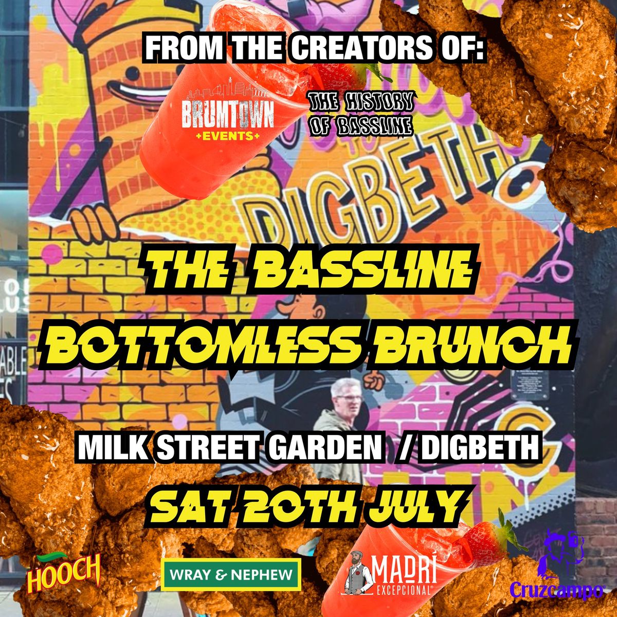 The Bassline Bottomless Brunch - Digbeth Birmingham 