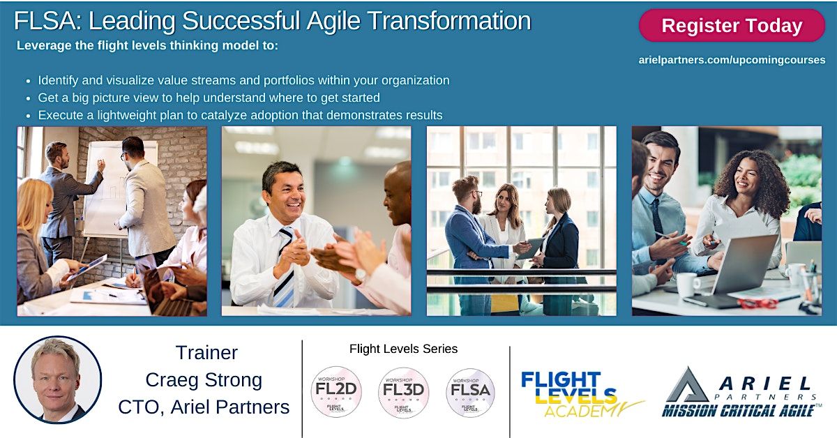 FLSA: Powering Agile Transformations with Enterprise Kanban -July 8-11,2024
