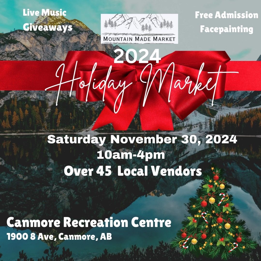 Holiday Market in Canmore Alberta