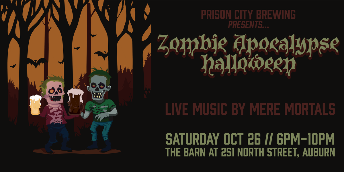 Zombie Apocalypse Halloween Party at Pr*son City