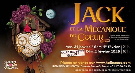 Spectacle Jack et la M\u00e9canique du c\u0153ur Tribute