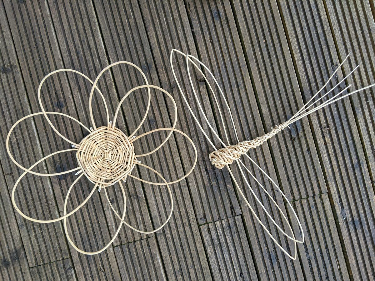 Weave Your Own Willow Flowers