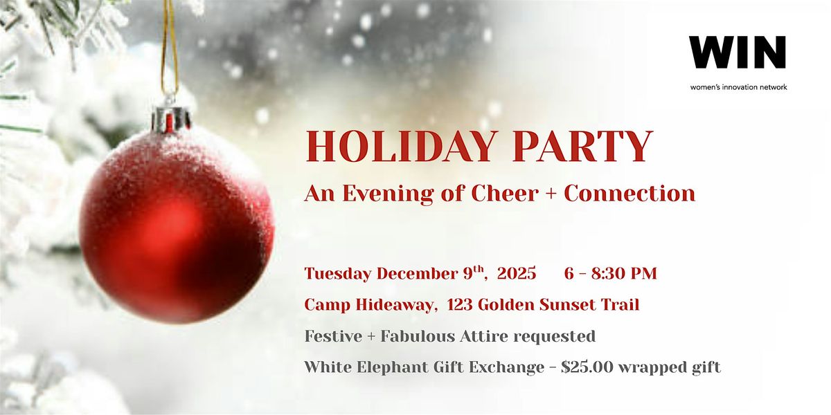 WIN Holiday Party
