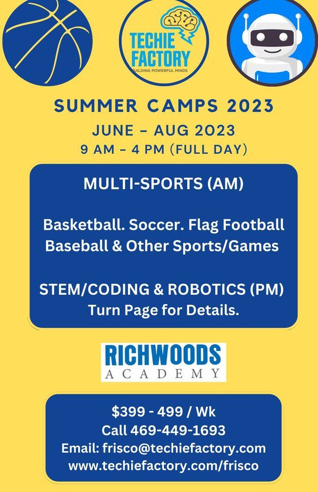 Summer Camps Events in Frisco,TX