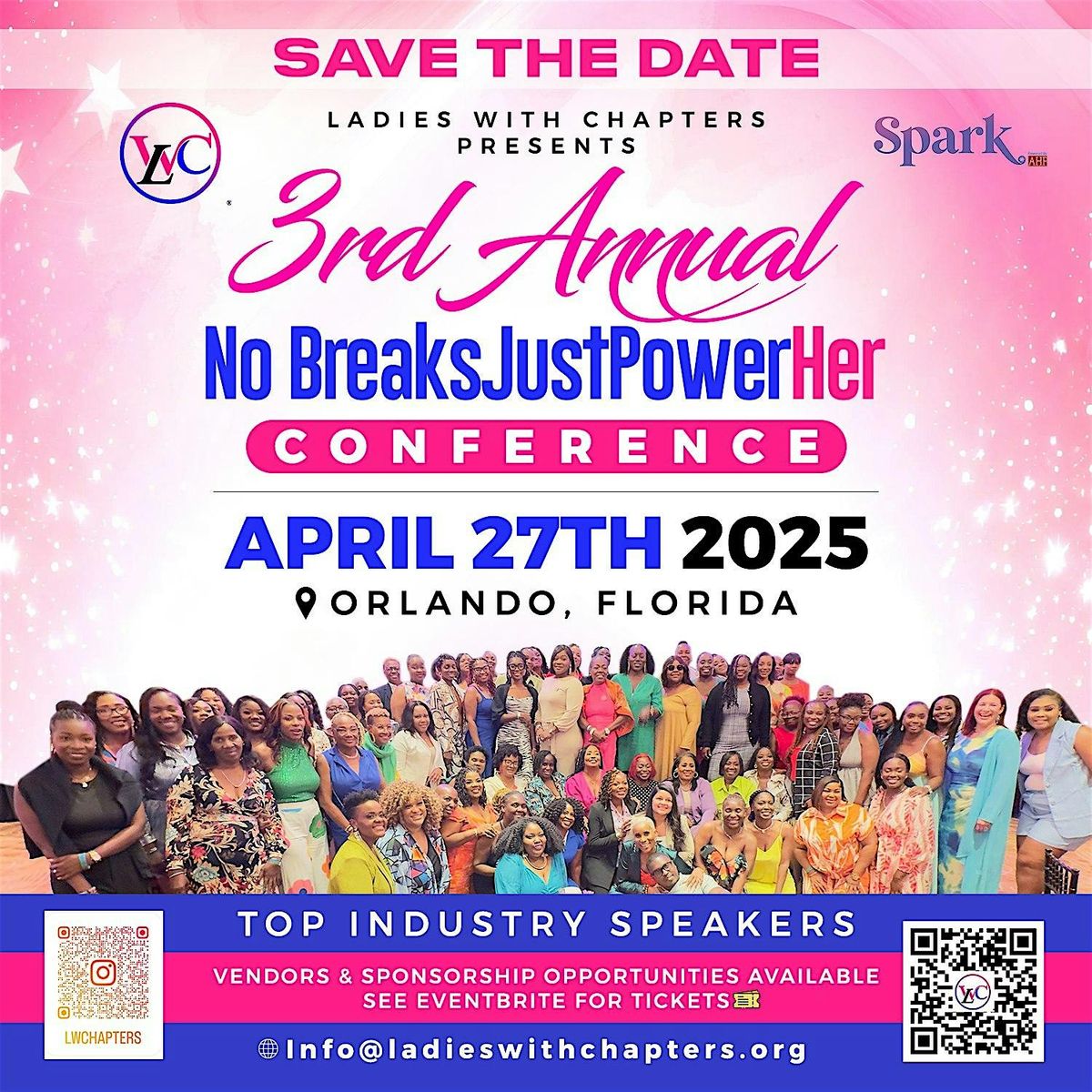 NO BREAKS JUST POWERHER  2025