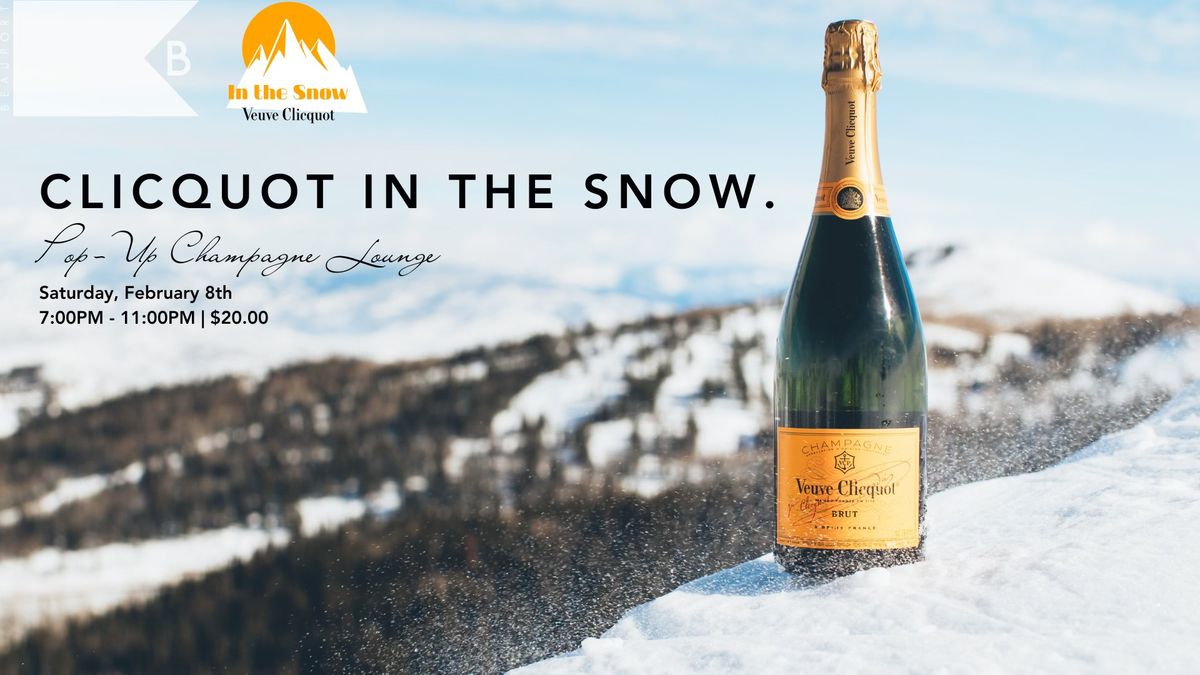 Beauport Hotel's Clicquot in the Snow 