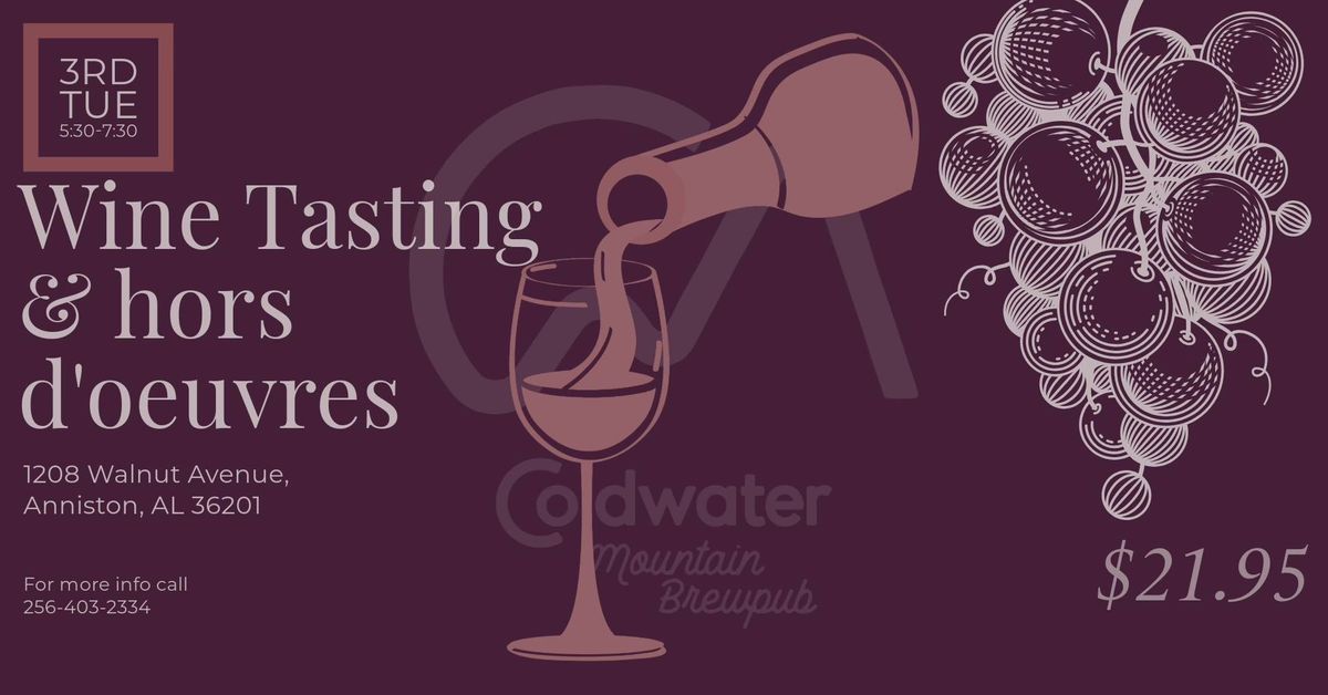 Monthly Wine Tasting