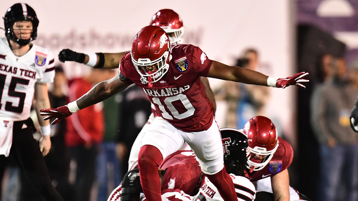 Arkansas Razorbacks at Texas Longhorns Football at Darrell K Royal - Texas Memorial Stadium