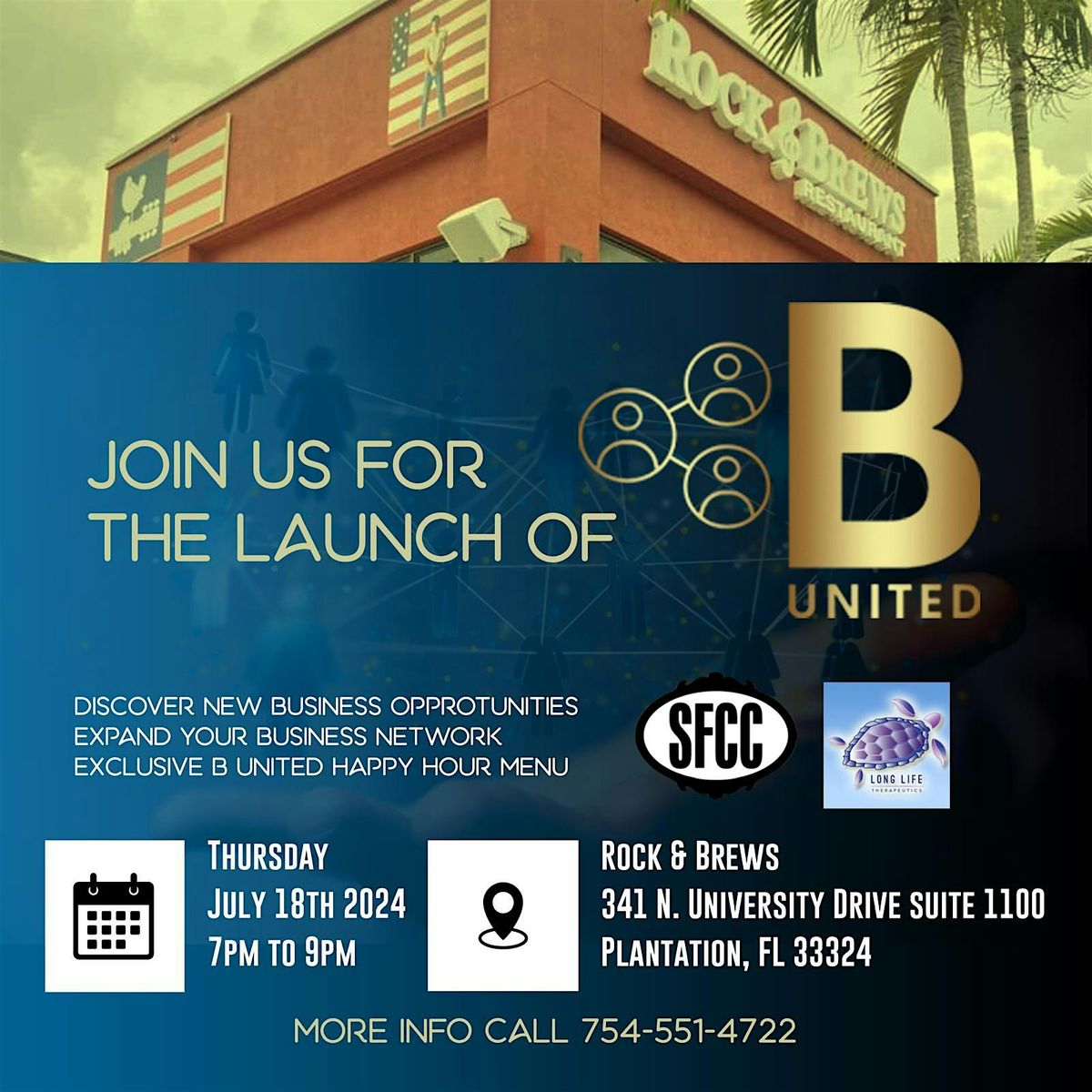 Join Us for the Launch of B United
