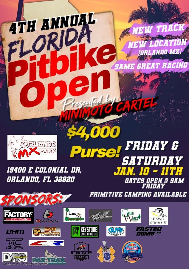 2025 Florida Pitbike Open