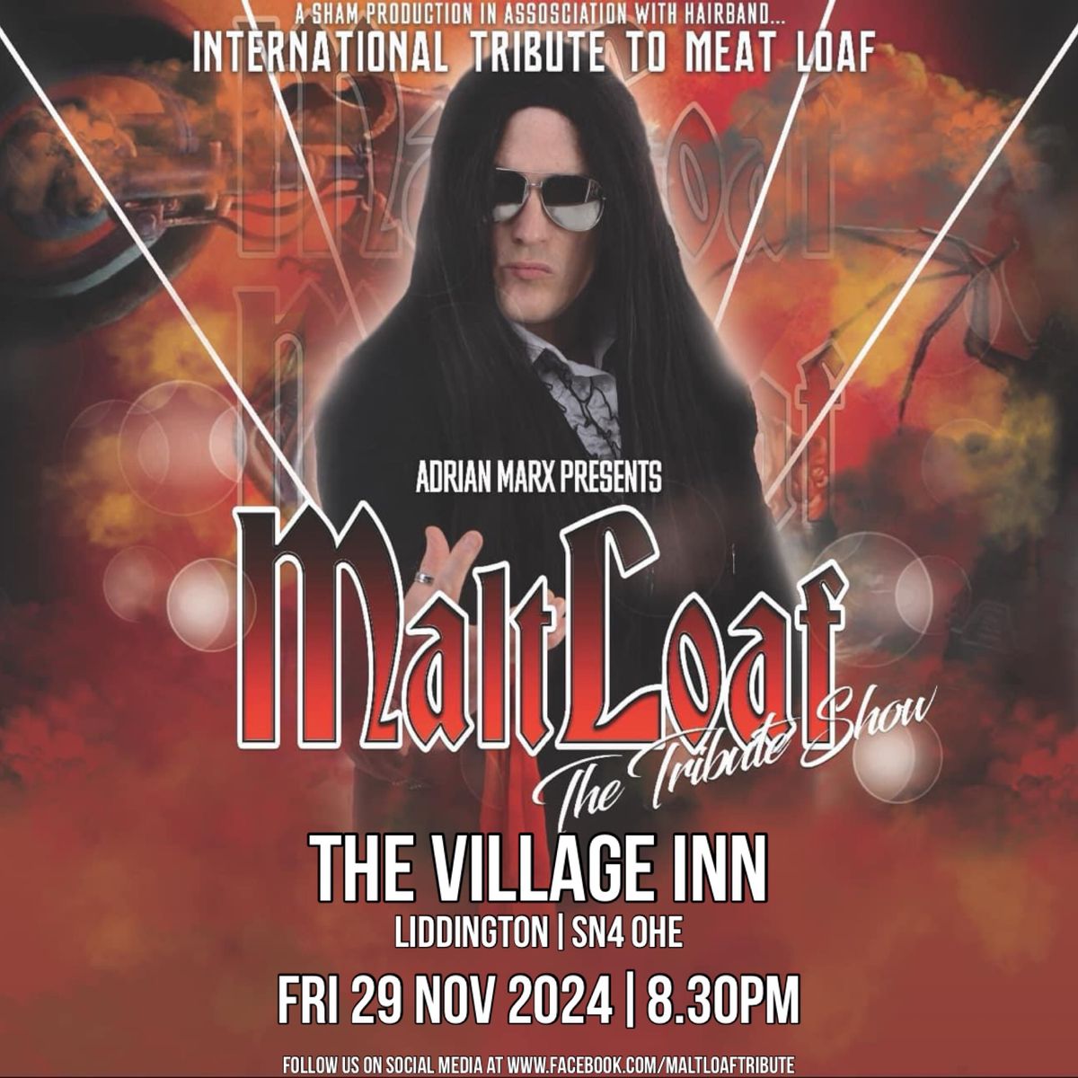 Malt Loaf Solo Show live at The Village Inn, Liddington