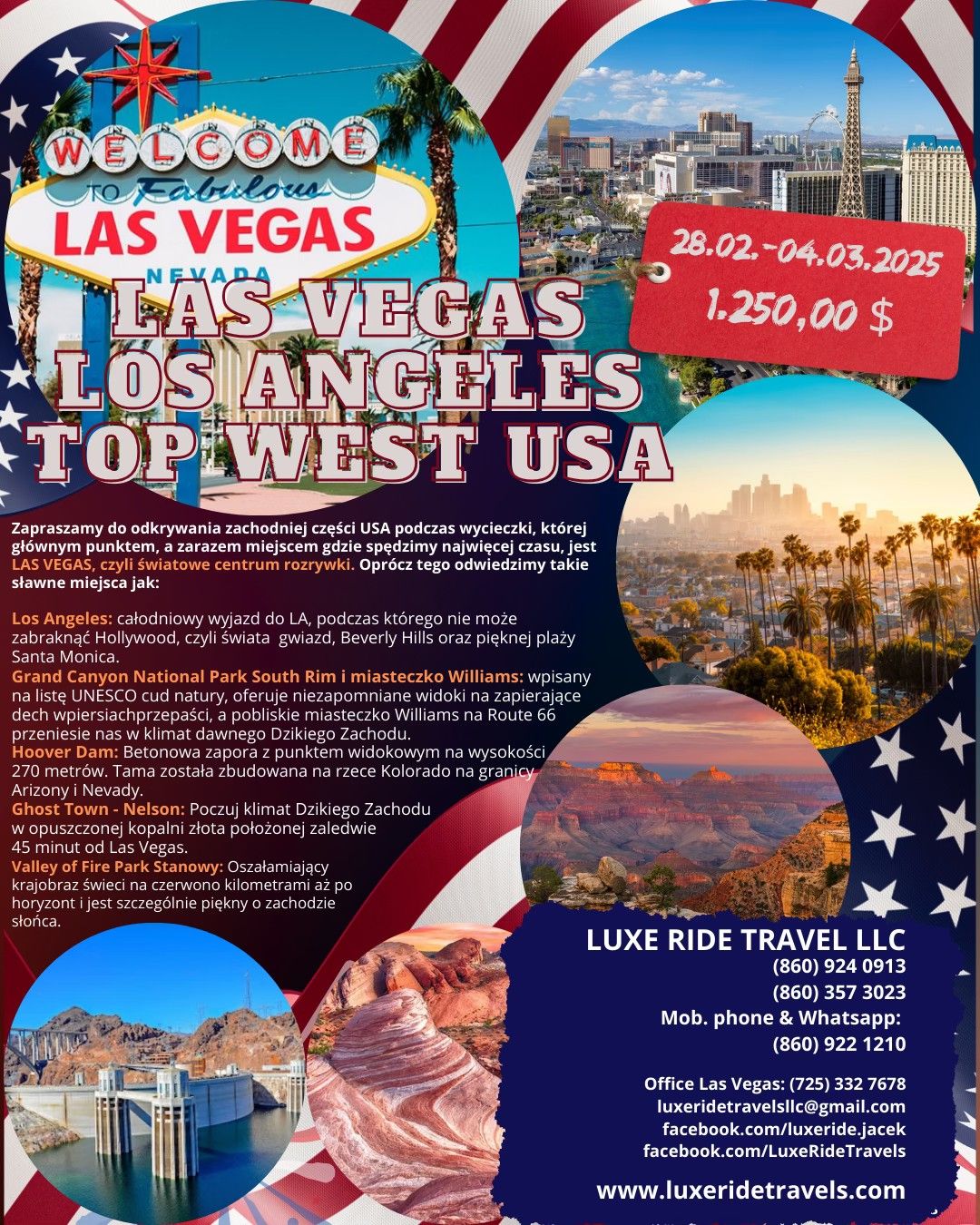 Las Vegas & Los Angeles Adventure: Cuda Zachodu i USA!