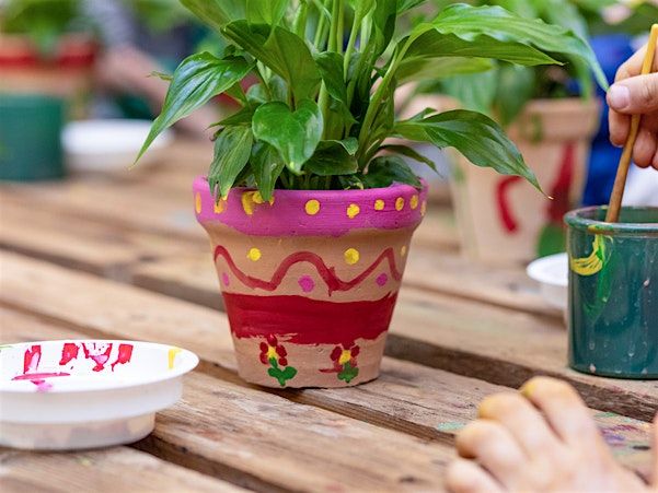 Kids' Mini Plant Pot Painting Workshop