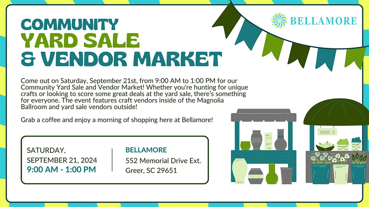 Community Yard Sale & Vendor Market