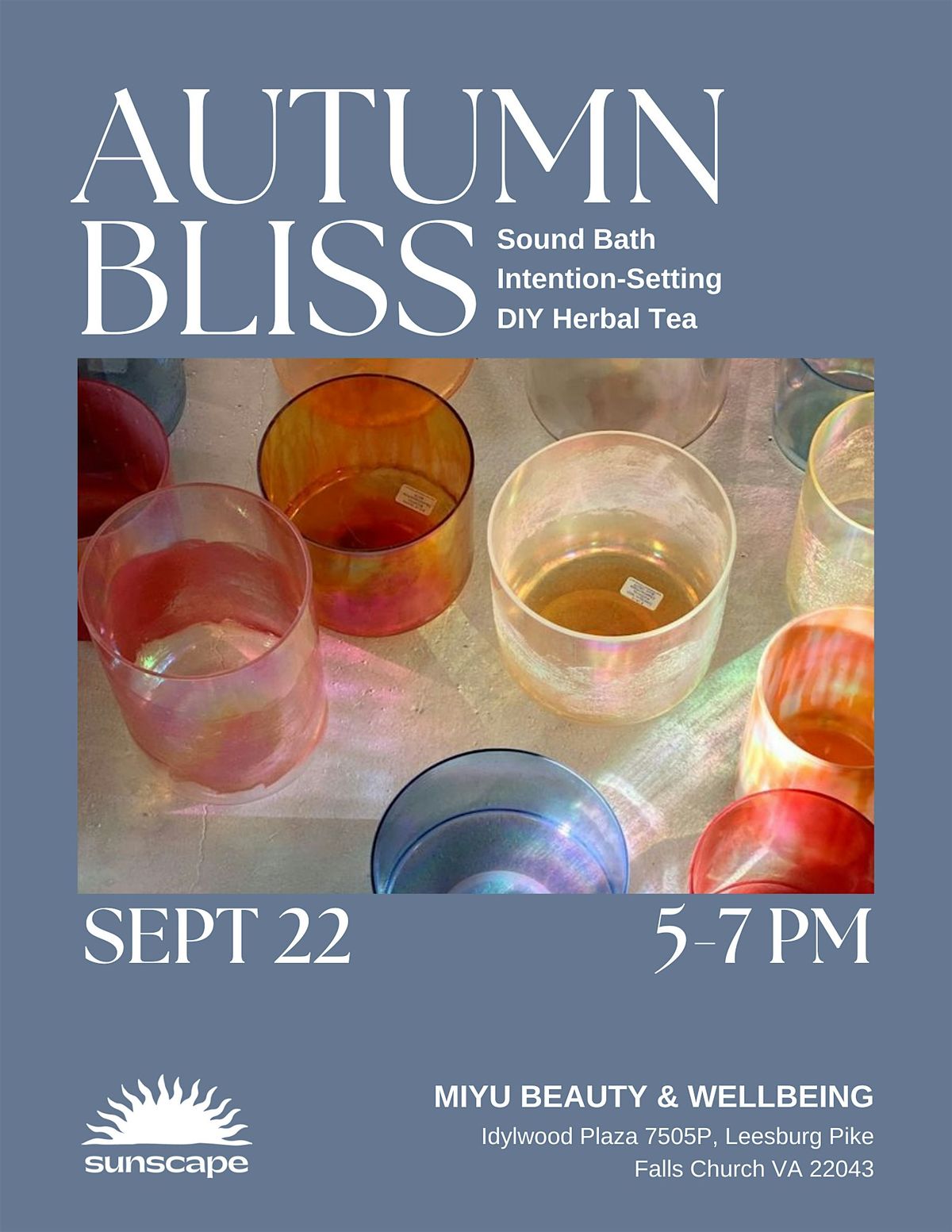 Autumn Bliss: Sound Bath, Intention-Setting, & DIY Herbal Tea