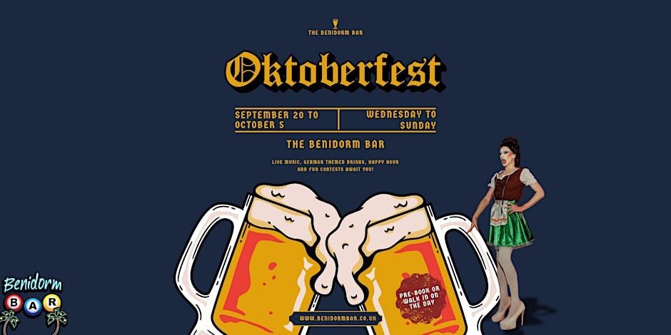 OKTOBERFEST Special: The Ultimate Party @ The Benidorm Bar