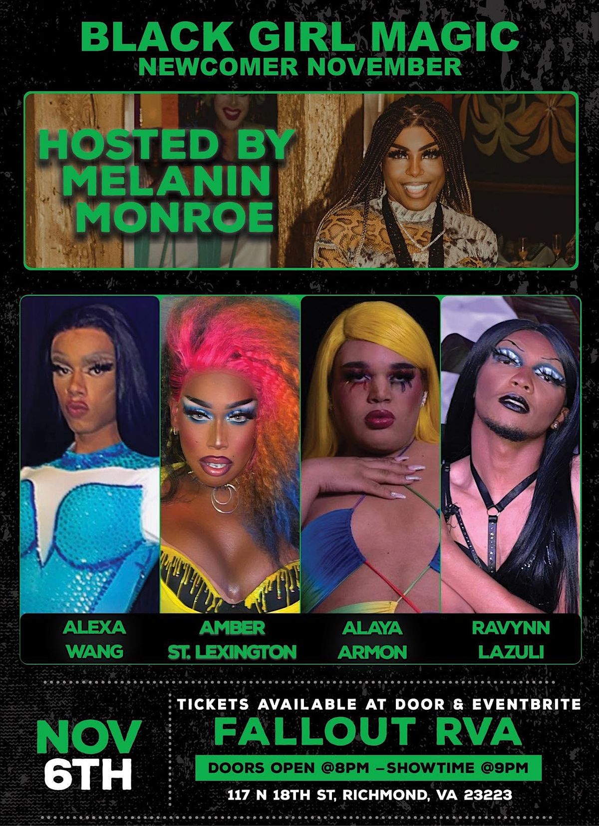 Fallout Rva Black Girl Magic, Fallout RVA, Richmond, 6 November 2022