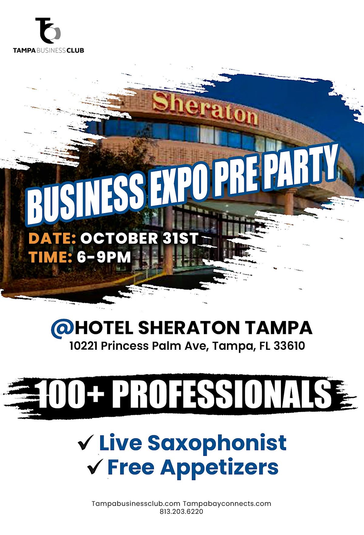 Tampa Bay Business Expo Pre-Party! A Huge Networking Bash