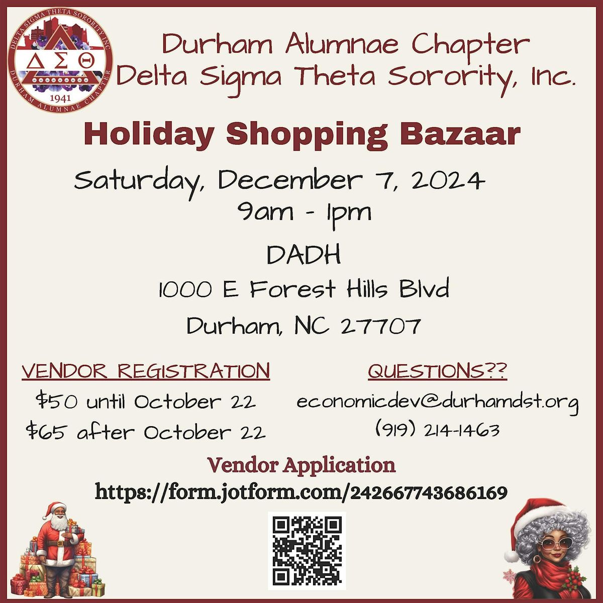 Holiday Shopping Bazaar - Vendor Registration