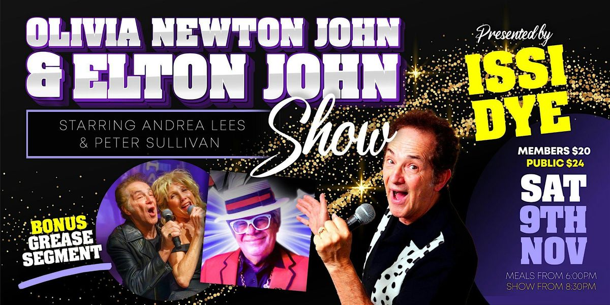 Olivia Newton John and Elton John Tribute Show