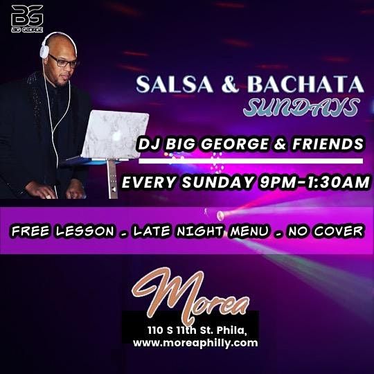 Salsa & Bachata Sundays at Morea