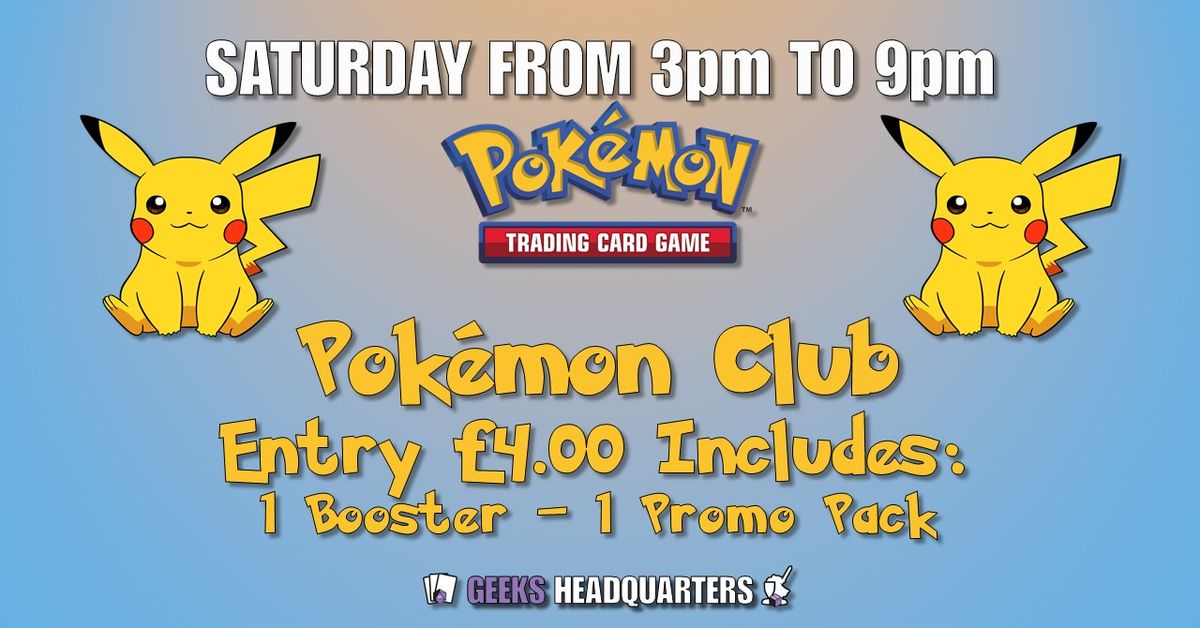 Pokemon Saturday Club