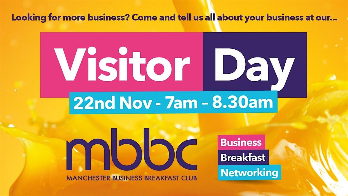 Manchester Business Breakfast Club Visitor Day 2024