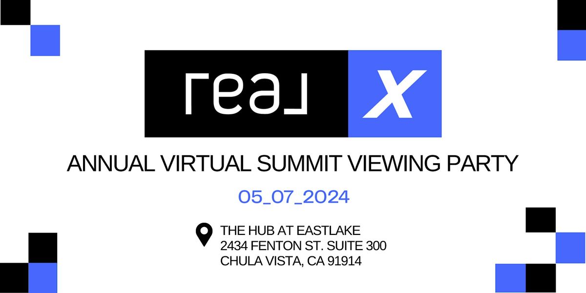 REALx Annual Virtual Summit Viewing Party