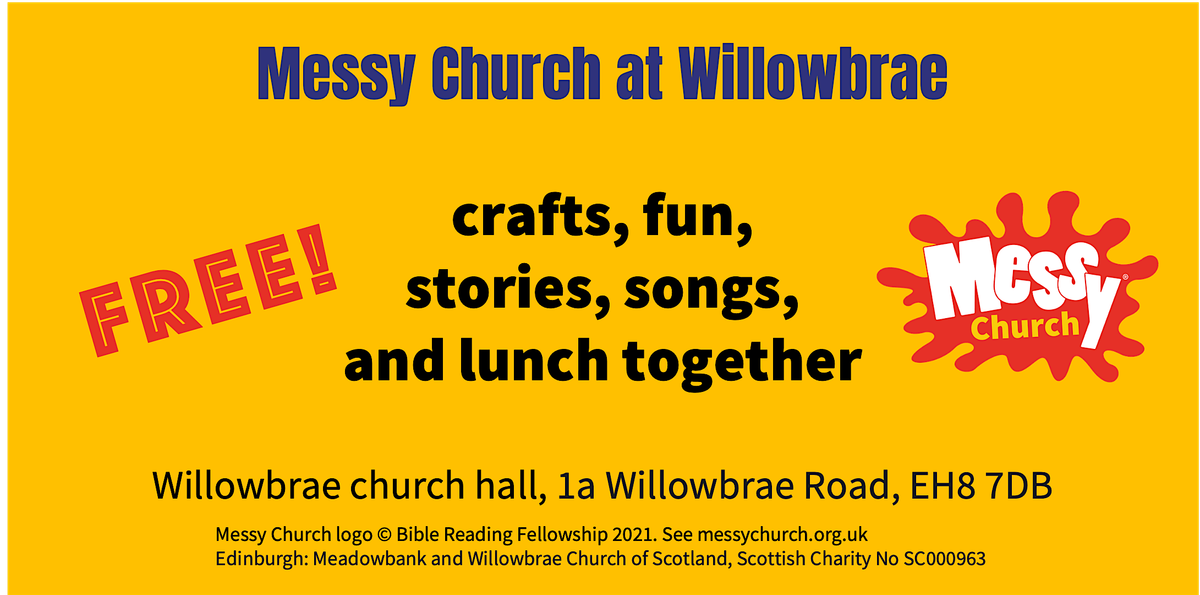 Messy Church at Willowbrae 19 October 2024