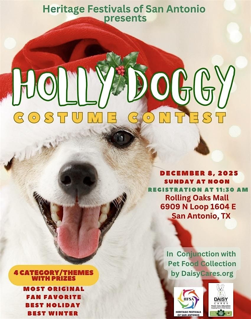 Holly Doggy Costume Contest & Pet Food Drive